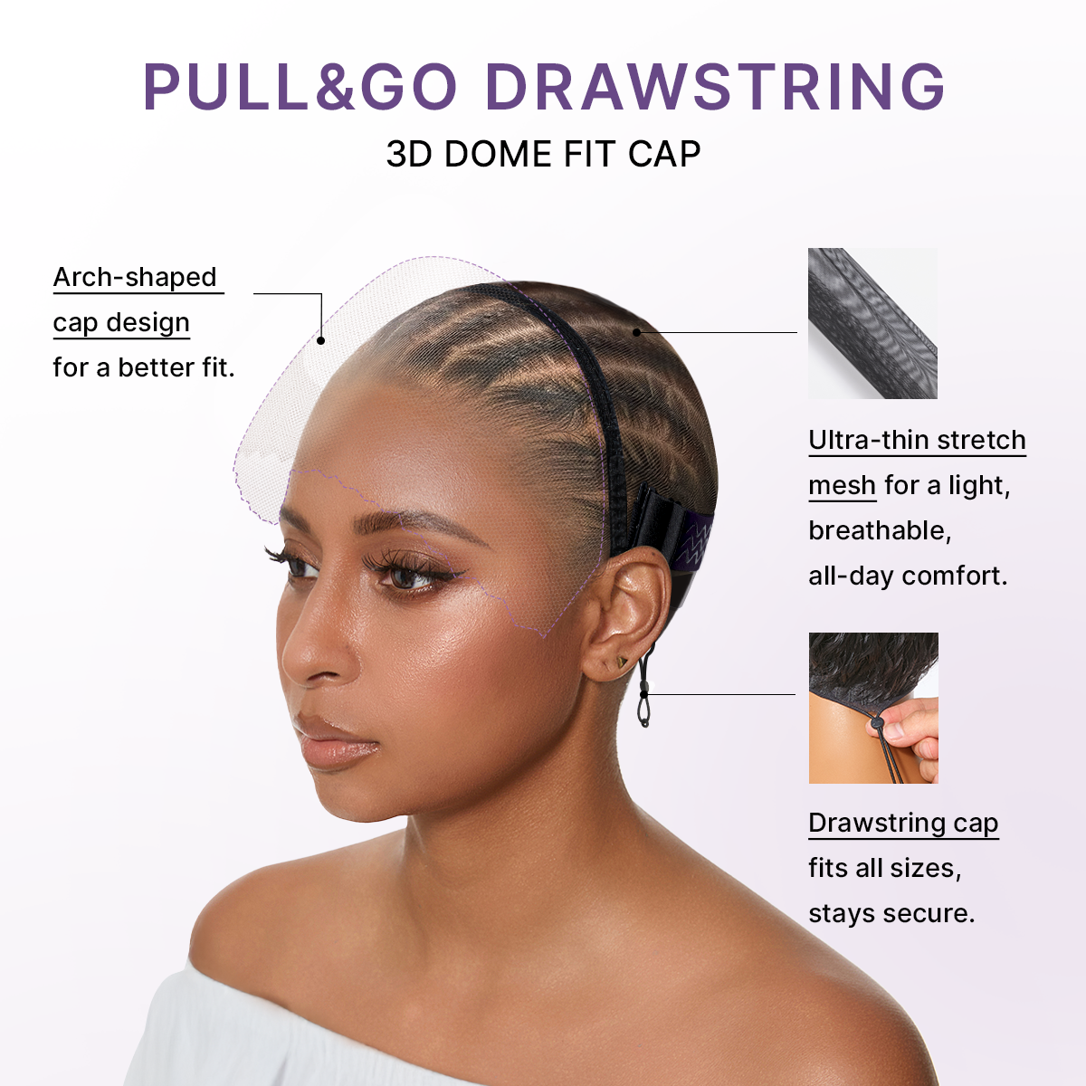 🔥Last Day:60% Off✨ No Glue, No Hassle – Natural Wavy & Braided Wigs
