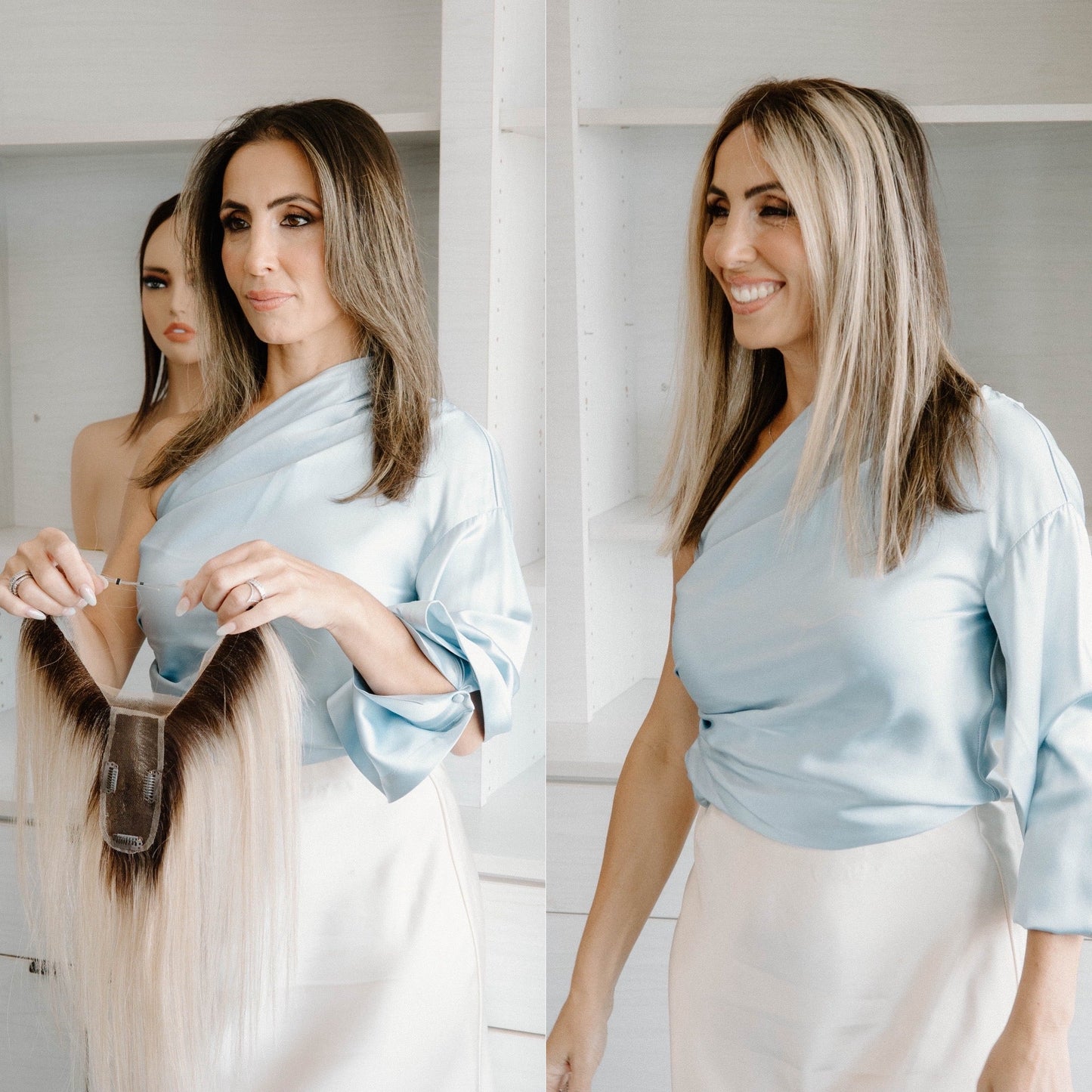 ⚠️Limited-Time Sale Hurry! 90% OFF🔥 — Only 500 Pieces Available Per Day! Hybrid Hairline Topper