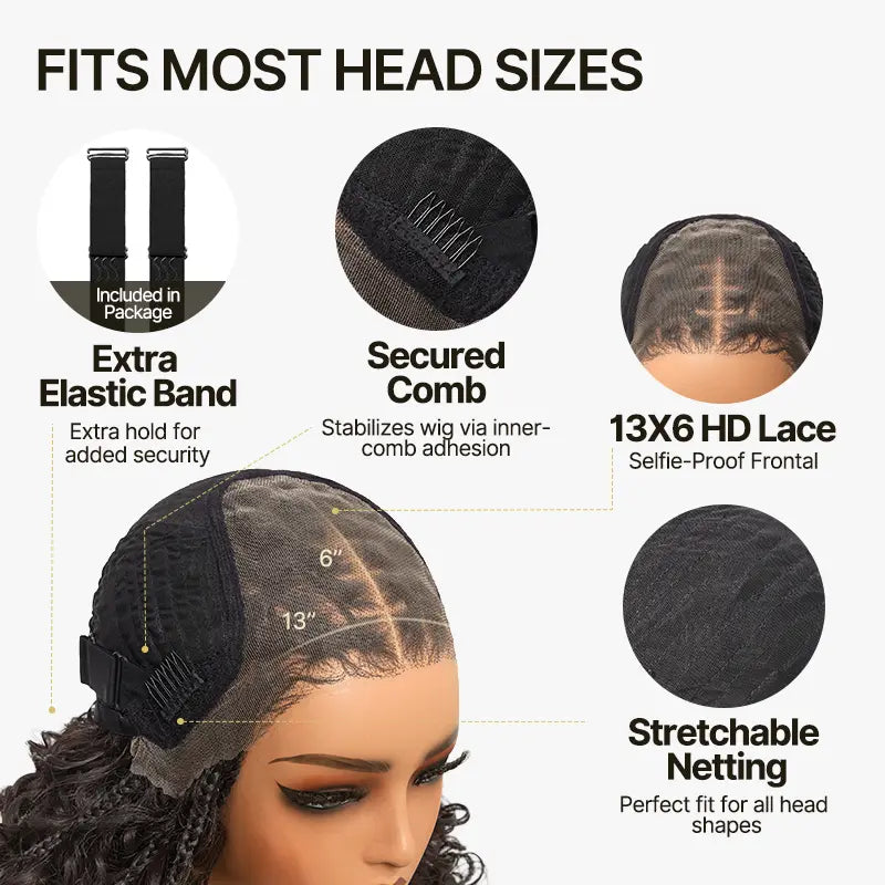 ⚠️⚠️ Hurry! 70% OFF — Only 500 Pieces Available Per Day!  Lace Wig Glueless Wear