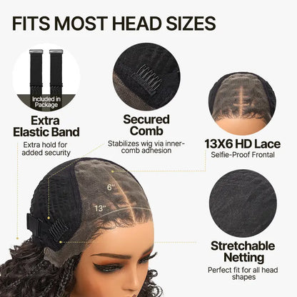 ⚠️⚠️ Hurry! 70% OFF — Only 500 Pieces Available Per Day!  Lace Wig Glueless Wear