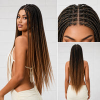 Twist Braids|Caramel（100% HD Real Scalp Lace）