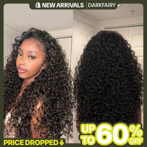 ⚠️⚠️ Hurry! 60% OFF Blend Human Hair Shaggy Waves 3-in-1 Half Wig